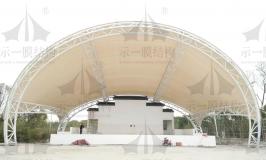 年底的舞台膜结构是焦点