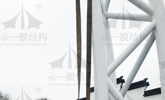 上海松江广富林公园膜结构舞台-第二部分
