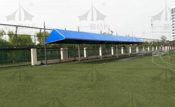 上海英国学校膜结构遮阳棚