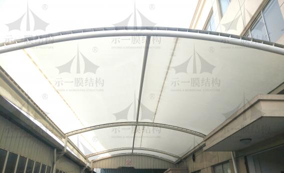 浙江工厂膜结构雨棚 